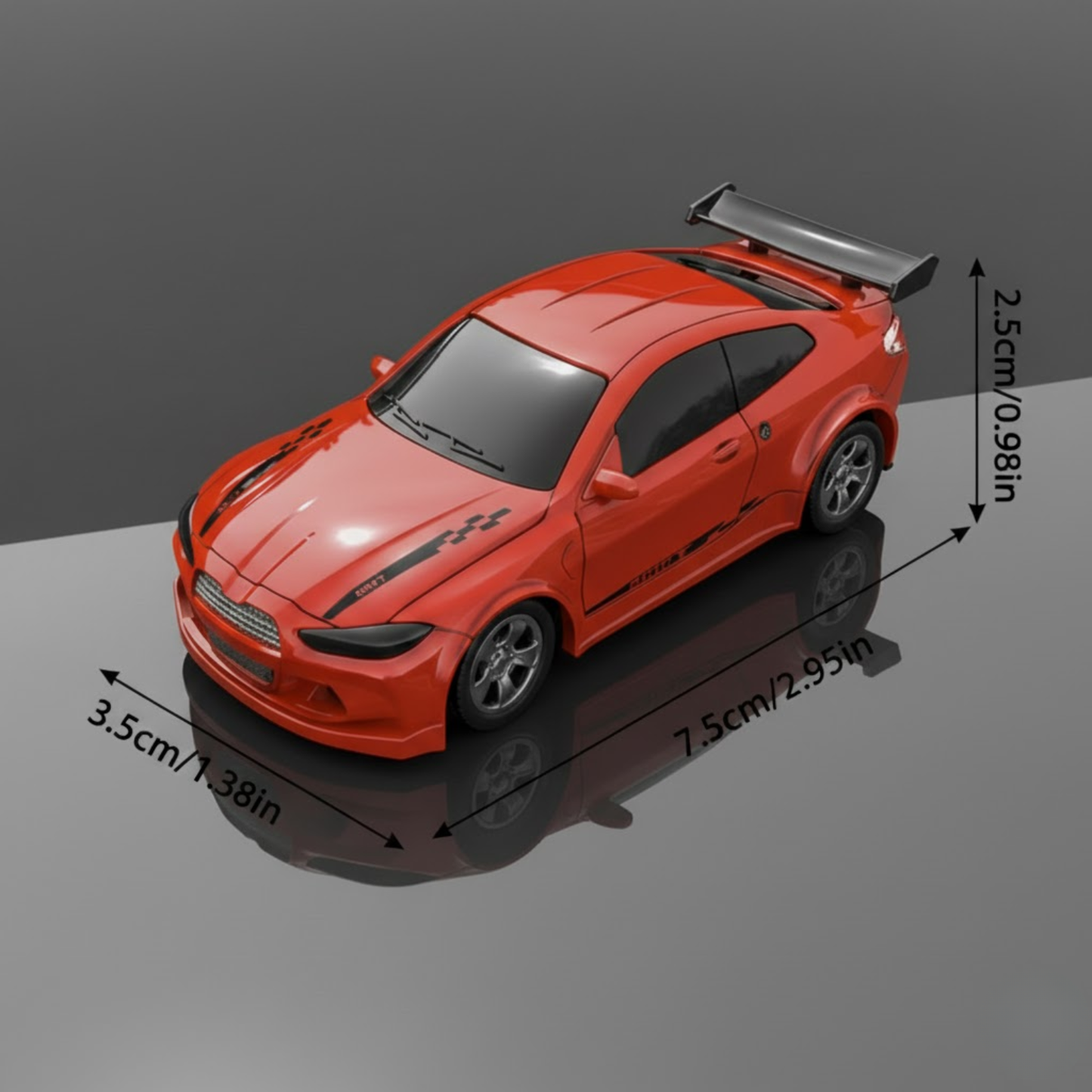 Mini coche de drift ecala 1/64